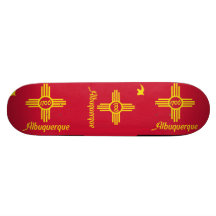 Albuquerque, New Mexico Custom Skate Board