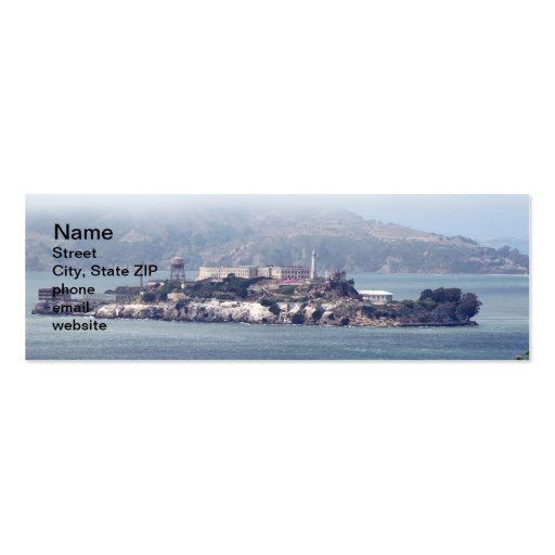 Alcatraz Business Card Template