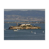 Alcatraz Island in San Francisco  Postcard