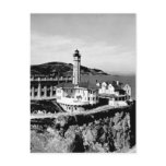 Alcatraz Island Lighthouse Post Card