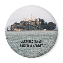 Alcatraz Island San Francisco Bay Refrigerator Magnets
