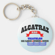Alcatraz Triathlon Key Chain