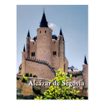 Alcázar de Segovia Postcard