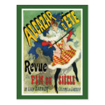 Alcazar d'Été - Revue Fin de Siècle, Jules Chéret Post Card