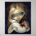 Alchemical Angel 2 ART PRINT gothic fairy nautilus