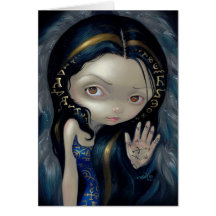 "Alchemical Angel V" Greeting Card