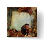 Alchemist and His Gold by Edmund Dulac Pin