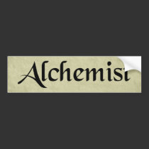 Alchemist Bumper Sticker bumper stickers