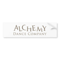 Alchemy Dance Company Bumper Sticker