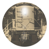 Alco S-4 Locomotive Round Sticker