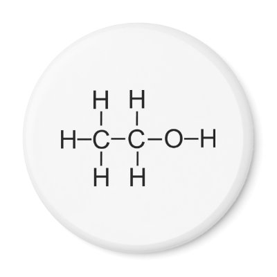 Alcohol - Chemical Formula by Thinkdifferent
