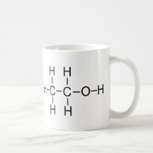 Alcohol - Chemical Formula Mug