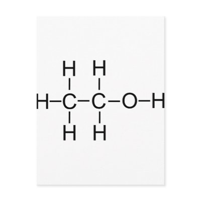Alcohol - Chemical Formula by Thinkdifferent