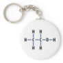 alcohol compound key chain