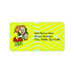 Alcohol Death Address Label