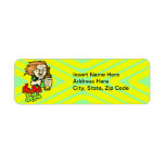 Alcohol Death Return Address Labels