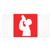 alcohol league icon photo greeting card