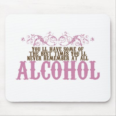 Alcohol Mouse Pad by fe0208