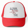 Alcohol Time Mesh Hat