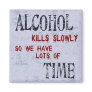 Alcohol Time Refrigerator Magnet