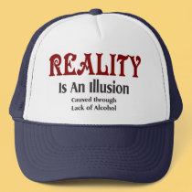 Alcoholic Reality hats