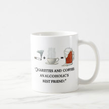 alcoholic's best friend coffee mug