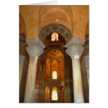 Alcove Pillars Greeting Card