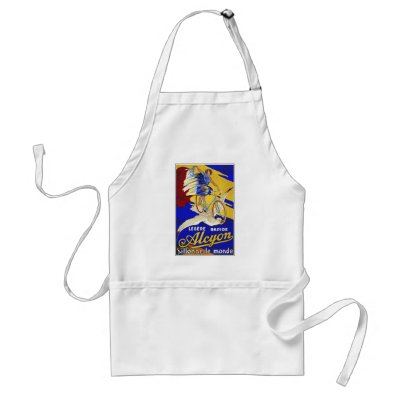 Alcyon Cycles - Vintage Bicycle Art Apron by VintageCabaret