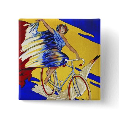 Alcyon Cycles - Vintage Bicycle Art Pins by VintageCabaret