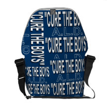 ALD AWARENESS CURE THE BOYS COURIER BAGS