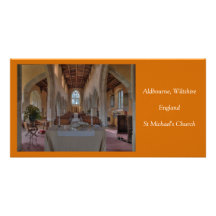 Aldbourne St Michael's Church Photo Card