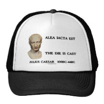 Alea Iacta Est - The Die Is Cast Hats