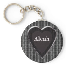Aleah Stole My Heart Keychain by 369MyName