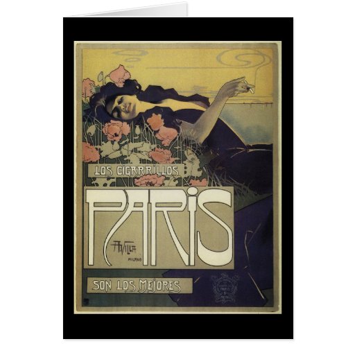 Aleardo Villa ~ Paris Art Nouveau Cards