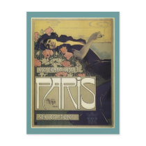 Aleardo Villa ~ Paris Art Nouveau Postcard
