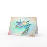 Alecia's Early Paintings -"The Blue Crab"