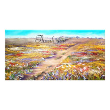 Alentejo na Primavera Custom Photo Card