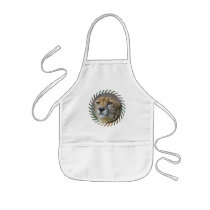 Alert Cheetah  Children's Apron