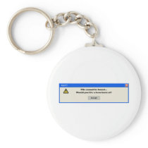 Alert file cannot be found key chains