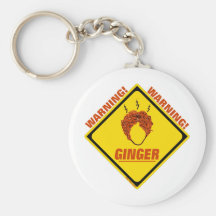 Alerte de gingembre ! porte-clefs