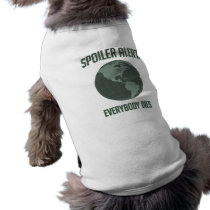 Alerte de spoiler de la terre : Tout le monde meur vêtements pour animaux domestiques
