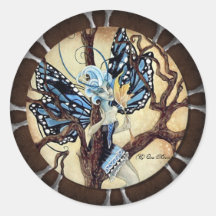 Alesia Faery Fade to Black Sticker