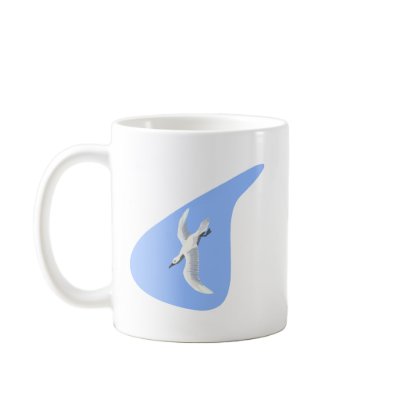 Alex Albatross Mugs by BisforBirds