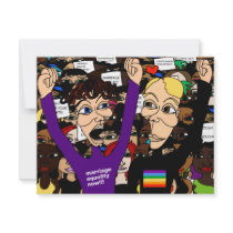 Alex & Fritz @ The Rally Personalized Invitation