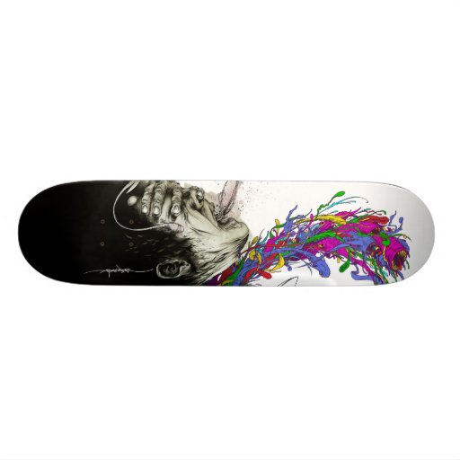 Alex Pardee "Escaped Convict(ion)" Skate Board