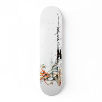 Alex Pardee "Geek Love" Custom Skate Board