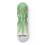Alex Pardee "Toxic Lazyface" skateboards