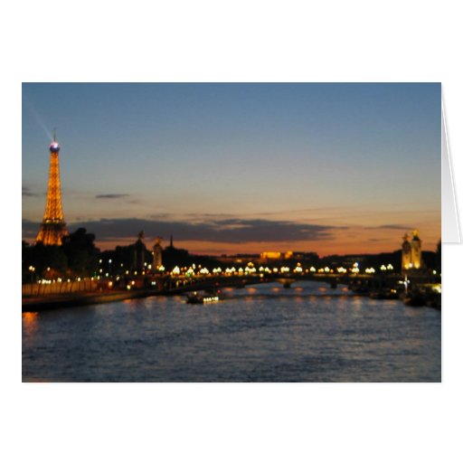 Alexander Bridge Paris Greeting Cards