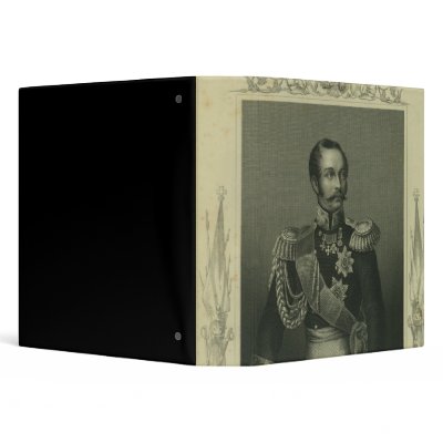 Alexander II  of Russia 3 Ring Binders by bridgemanart