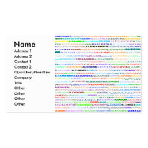 Alexander Text Design II Business/Profile Card Business Card